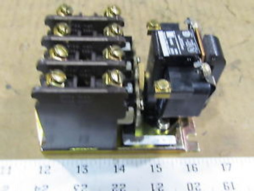 Joslyn Clark 544-76 47020 4 N.O. Contacts 120v Coil NEW