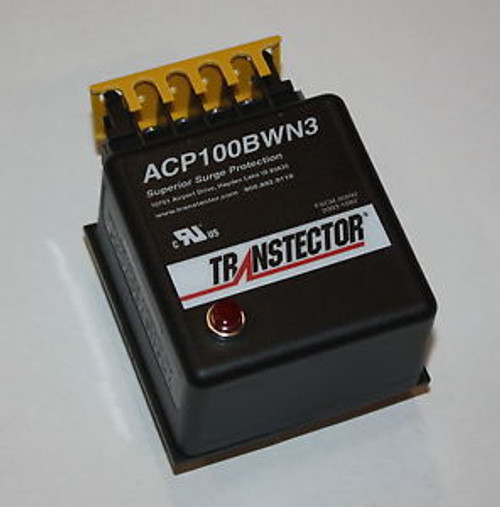 Transtector ACP 100 BWN3 DIN 1101-739 120 VAC Surge Supressor DIN Mounted