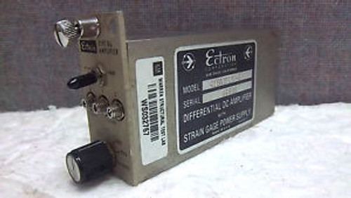 ECTRON DIFFERENTIAL DC AMPLIFIER 418AIPUY-5 USED 418AIPUY5