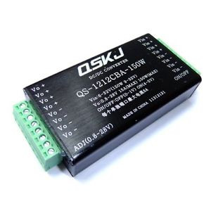 DROK 150W/15A 12/24V 6-32V to 0.8-28V DCDC Converter Up/Down Car Laptop Regulate