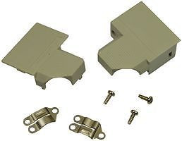 TE CONNECTIVITY V42254A6000G109 D-SUB BACKSHELL, SIZE DE, THERMOPL...(50 pieces)