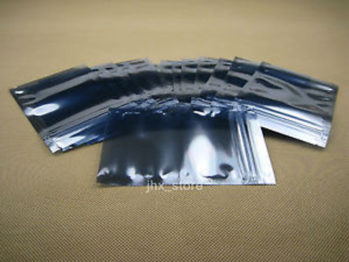 1500 ESD Anti-Static Shielding ZIP LOCK Bags 1.5 x 2.8_40 x 70mm_USABLE SIZE