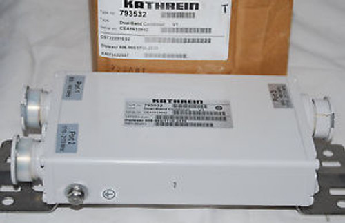 KATHREIN DUAL BAND COMBINER DIPLEXER CDMA GSM UTMTS 806-960 , 1710-2170Mhz