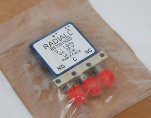 COAXIAL SWITCH RELAY SMA RADIALL DC-1Ghz 28V R570913000