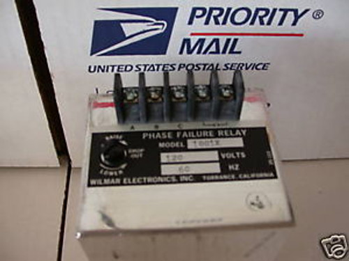 NOS TYCO WILMAR PHASE FAILURE RELAY 1001X