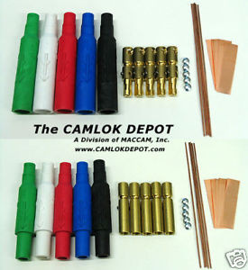 Camlok #8 - #4 MALE & FEMALE In Line Three Phase Kit