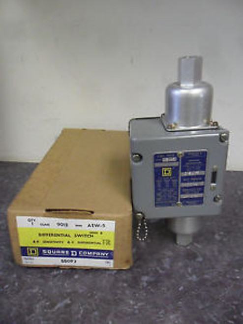 New Square D 9012 Differential Switch Type AEW-5 Ser B New