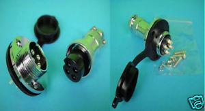 20x Waterproof  Rubber Cover 4 Pin Cable Connector ,P4D