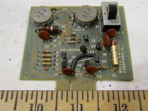 Honeywell Micro Switch FE-LOG5R Logic Board FE-39040