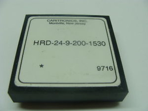 DC to DC Converter Caritronics HR Series 24V to 9V  75 HRD-24-9-200-1530