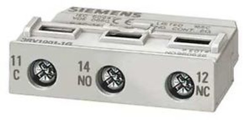 SIEMENS 3RV19011G Transverse Auxiliary Contact Block,1CO