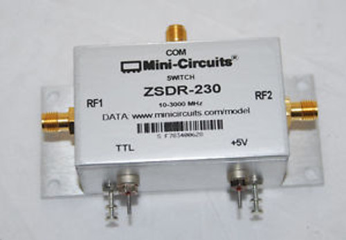 SPDT Pin Diode, Refl ective TTL Driver 10 to 3000 MHz ZSDR-230 SMA MINI CIRCUITS
