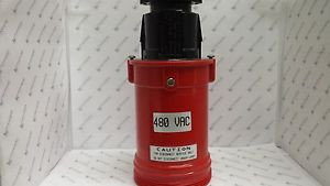 Mipco 634FC4 60A 3P 4W 480VAC Connector