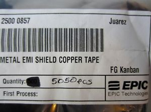 EPIC METAL EMI SHIELD COPPER TAPE (5,050 pcs)