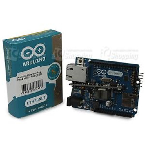 1pc of Arduino Ethernet Rev3 WITH PoE, original, Official Arduino Distributor