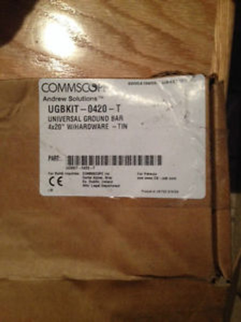 Commscope / Andrew UGBKIT-0420-T Universal Ground Bar (NEW)