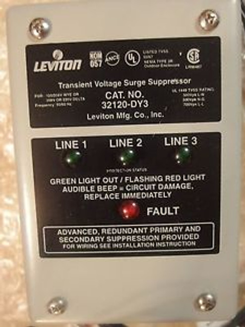 Leviton, Multi-Phase, Multi-voltage Transcient Voltage Surge Suppressors, New