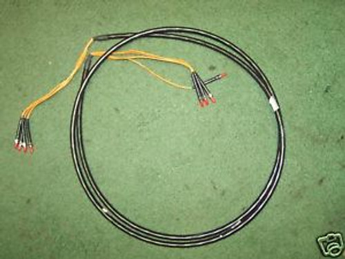 fiber optic cable comunications 4 wire 10 feet threaded