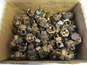 10.8 Pounds of 1-1/4 Thomas & Betts 2H Copper Split Bolt Connectors New