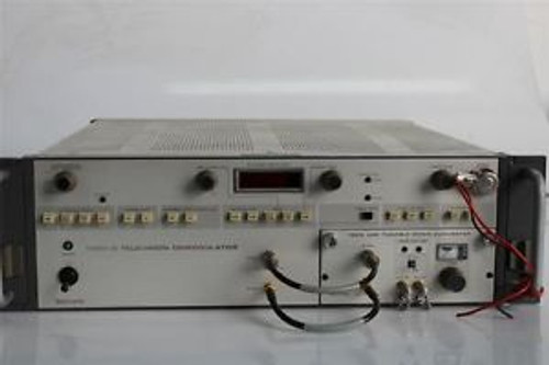 TEKTRONIX 1450-2 TELEVISION DEMODULATOR with TDC2 UHF TUNABLE DOWN CONVERTER