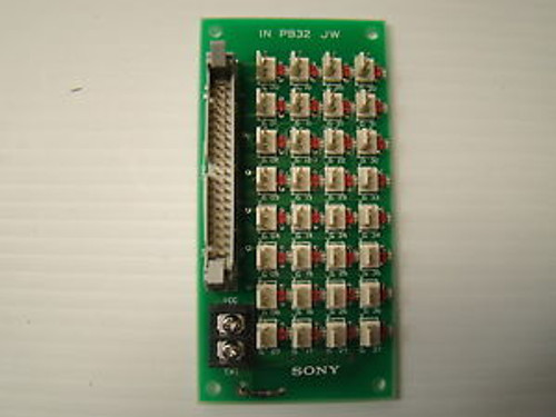 Sony Circuit Board IN PB32 JW