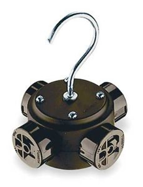 HUBBELL WIRING DEVICE-KELLEMS HBL9259 Hanging Connector,15A