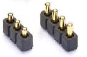 Headers & Wire Housings SPRING LOADED HEADER 1R 6P VERT MNT SMT (10 pieces)