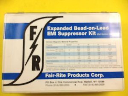 Fair-Rite Expanded Bead-on-lead EMI suppressor  Kit 0199000010 new