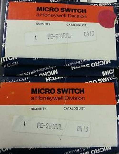 Honeywell Microswitch Fe-Sa1Rml Nos Limit Switch
