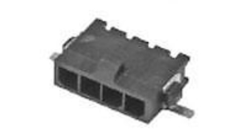 Pin & Socket Connectors HDR ASSY 4 POS R/A SINGLE ROW TIN (50 pieces)