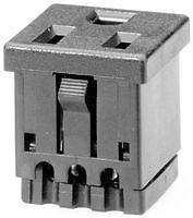 SCHURTER 4300.0703 CONNECTOR, POWER ENTRY, SOCKET 15A (50 pieces)