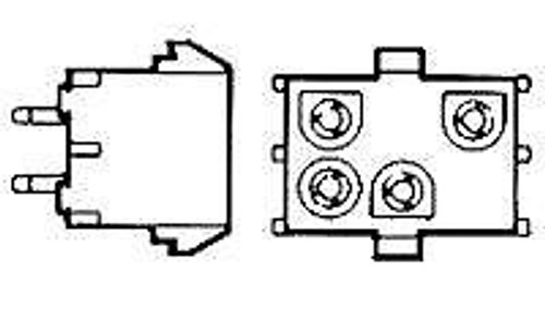 Pin & Socket Connectors 9 POS STD TAIL SOCKT (50 pieces)