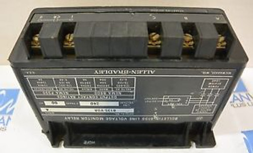 Allen-Bradley Line Voltage Monitor Relay 813S-VOA, 240V 3PH 60Hz