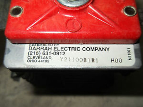 (X8-18) 1 NEW DARRAH ELECTRIC Y21100B1B1 SINGLE PHASE BRIDGE