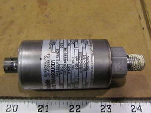 Barksdale 425T2-14 Pressure Transducer 0-4000 PSI