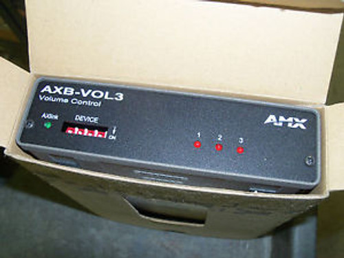 AXB-VOL3 AMX Bus Device Three-Channel Volume Control