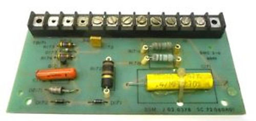 CIRCUIT BOARD SC#72060A01, ASM# J-02-0378, J-02-0377