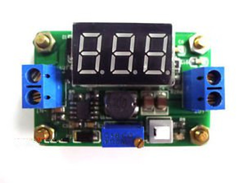 50pcs DC Step-down power adapt Supply Module with LED display Current Adjustable