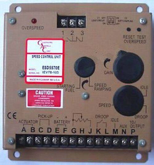 New ESD5570E Electronic Engine Speed Controller Governor Generator Genset Parts