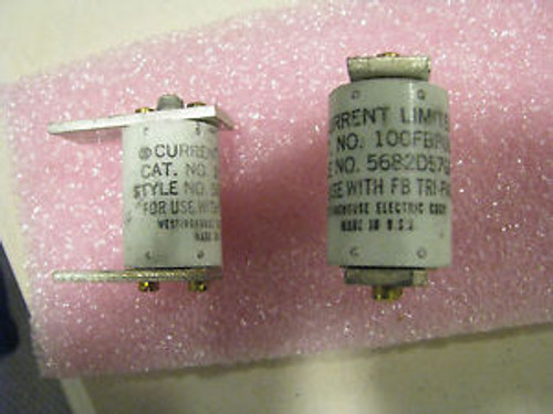 WESTINGHOUSE CURRENT LIMITER 100FBP06  NSN: 5925-01-028-5734  STYLE 5682D57G05