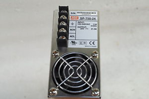 MEAN WELL POWER SUPPLY SP-750-24 TESTED WORKING