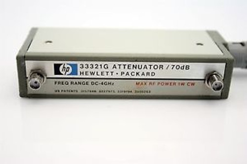 HP Programmable Step Attenuator 0-70 dB DC-4 GHz TESTED