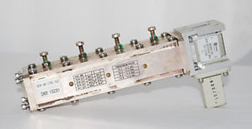 WAVEGUIDE FILTER 12.1-12.5Ghz WR-75 WR75 + CIRCULATOR HARRIS + TERMINATION