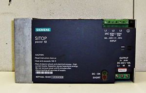 #SLS1B14 Siemens Sitop Power 10 Power supply Part-1P-6EP1434-1SH01  16502MP