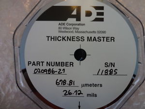 ADE 675um Thickness Master, 125mm, 020986-27