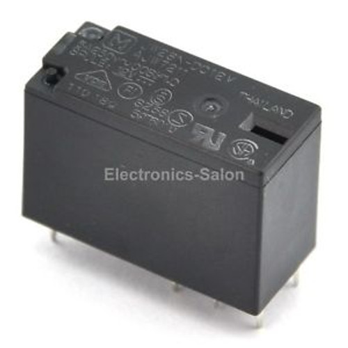 100x Panasonic JW2SN-DC12V 5A Power Relay, DPDT/2 Form C, Ideal for Power Supply