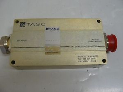 NEW TASC SYSTEMS TA-ALM-500 ANTENNA LINE MONITOR P/N 910-004-0009