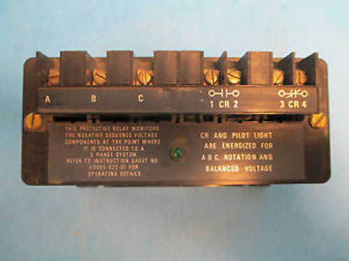 Allen-Bradley Line Voltage Monitor Relay 813S-VOB, 480V 3PH 60Hz