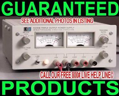 HP 6236B 3 OUTPUT VARIABLE METERED PROTOTYPE ARDUINO TEST BOARD DC POWER SUPPLY