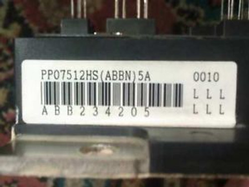 1PCS ABB MODULE PP07512HS(ABBN)5A GOOD CONDITION PP07512HS (ABBN) 5A